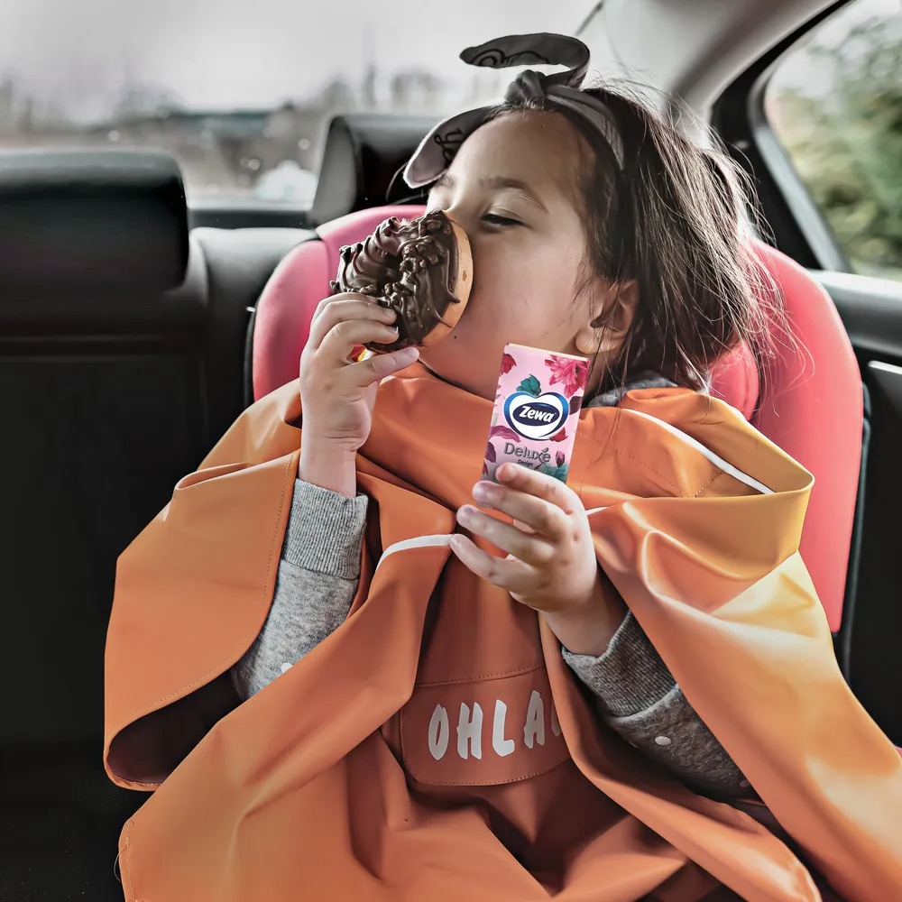 Зева носовые платочки Deluxe дизайн/10штx10