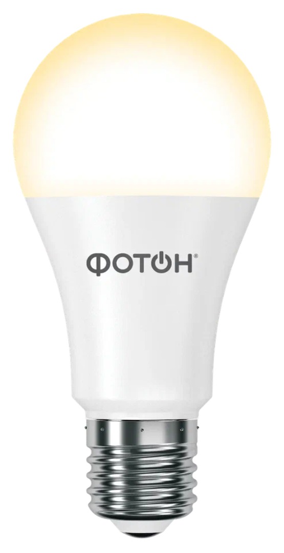 Лампа светодиодная ФОТОН LED A60 15W E27 3000K