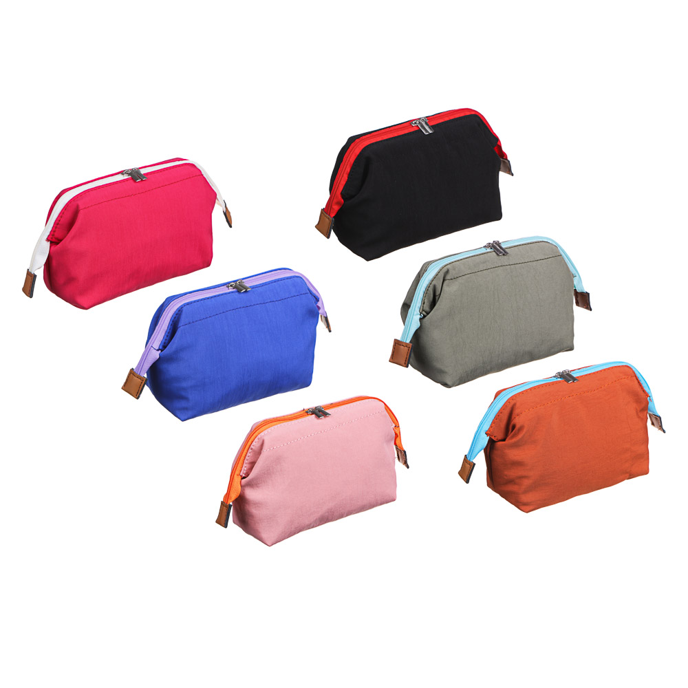 ЮL Косметичка 6 цветов,синтетика  18х11х7см