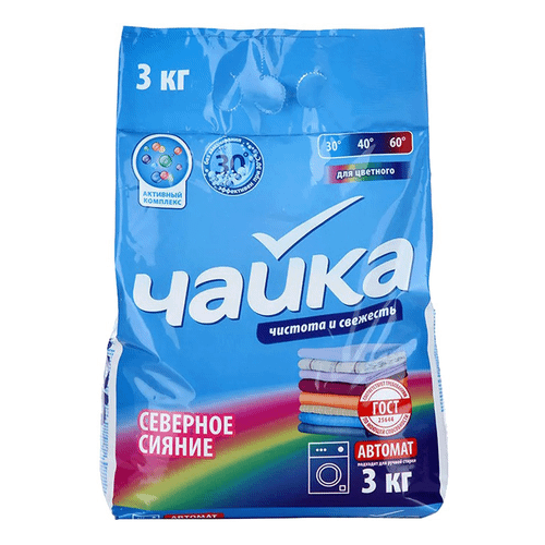 Чайка автомат северное сияние для цветного 3кг
