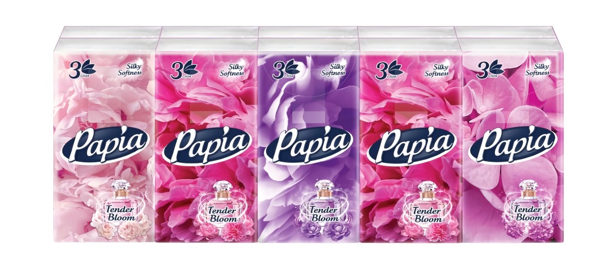 Платочки Papia Perfumed 10*10*24