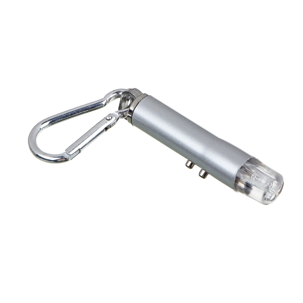 Ермак Фонарик-брелок на карабине 3xLR44