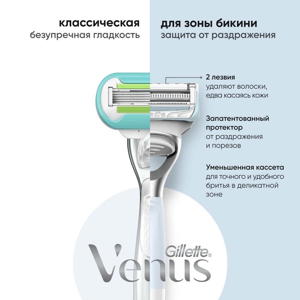 Venus Satin Care Касетты по 2шт