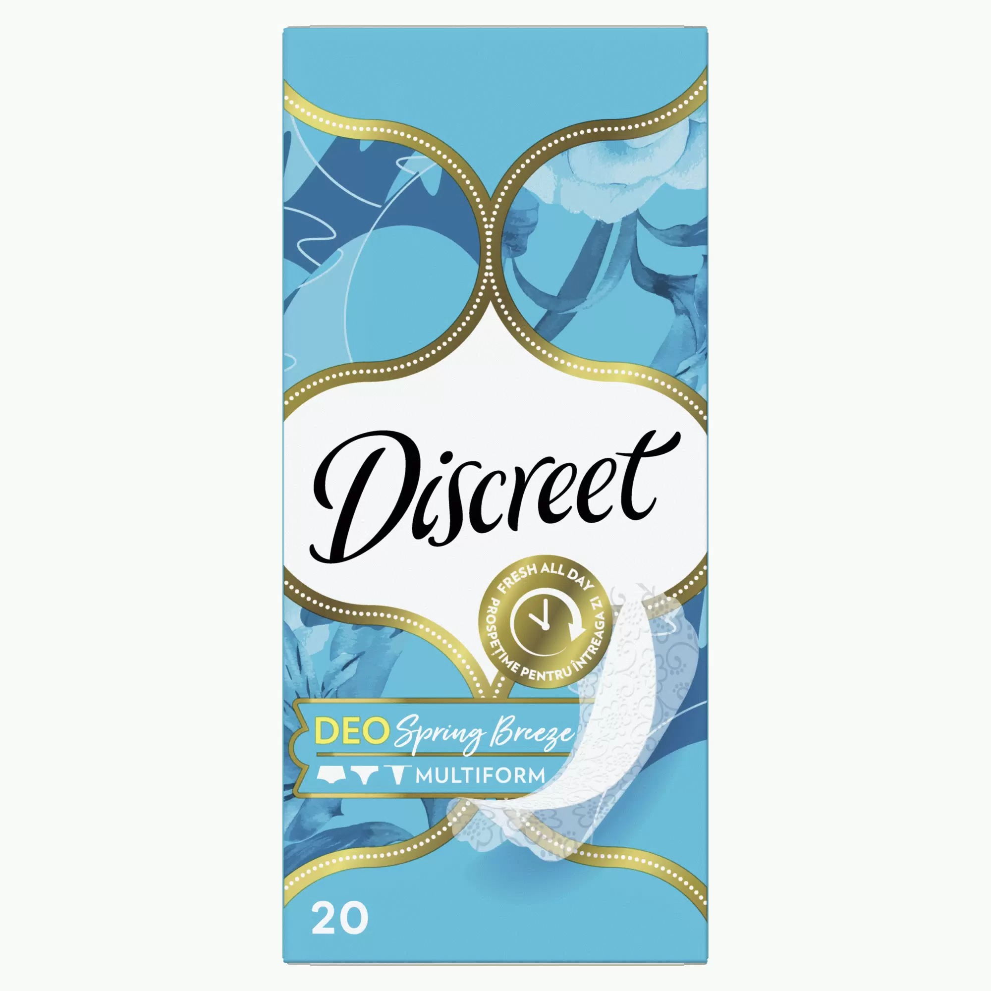 discreet deo Океанский/Весенний бриз ежедневки 20 шт