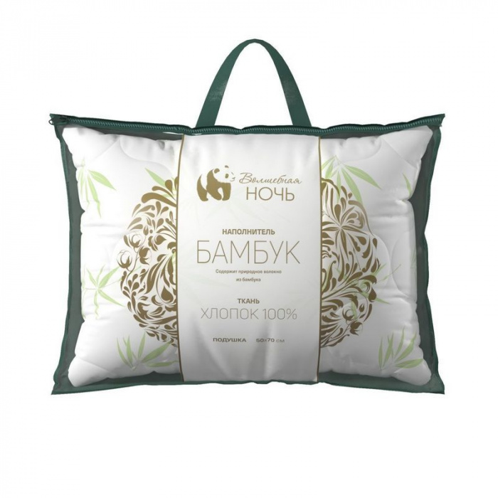 Подушка 50*70 ВНБ Бамб/ХБ 0,65 33