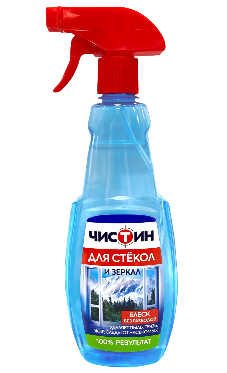 Чистин спрей для стекол с нашатырным спиртом 500мл