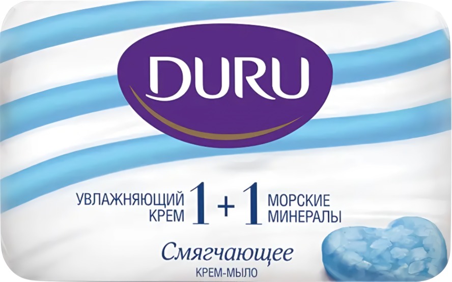 Duru 1+1 Soft Sensations 90гр/80гр S-562B (Sea Minerais)