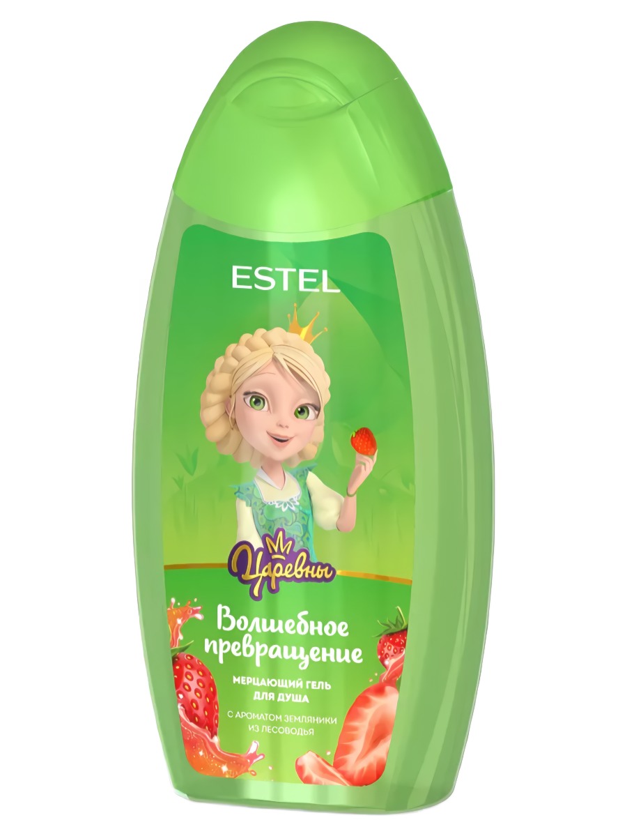 Царевны Мерцающий гель для душа"Волшебное превращение" для детей 250 мл