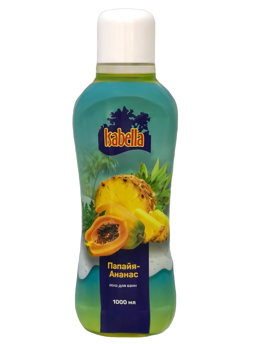 Пена для ванн Изабелла Папайя-Ананас 1000мл