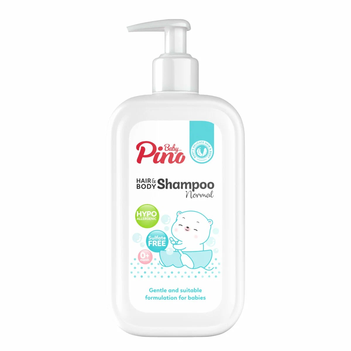 Детский шампунь для волос и тела Baby Pino 350мл