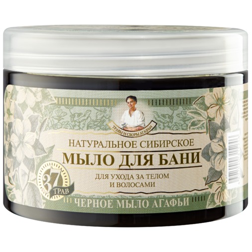 ТСА для бани "Черное мыло Агафьи" 500мл