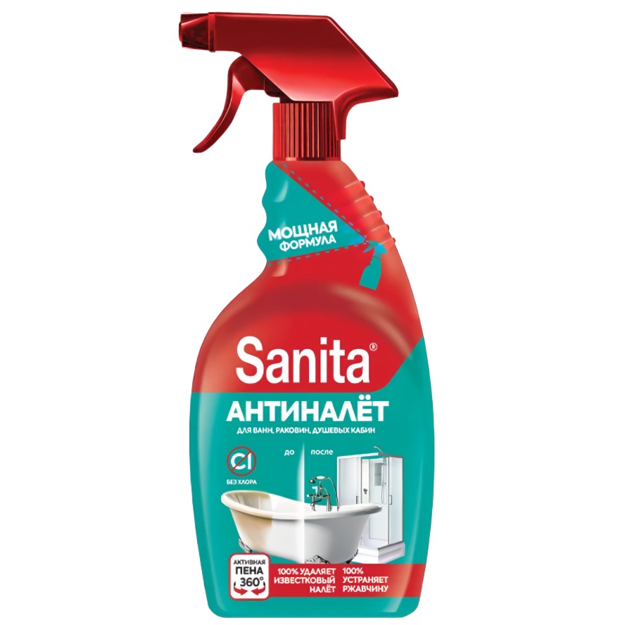 Санита Антиналет и Антиржавчина  500 мл