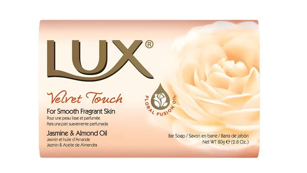 LUX Мыло Бархатное прикосновение Жасмин и миндальное масло 80г