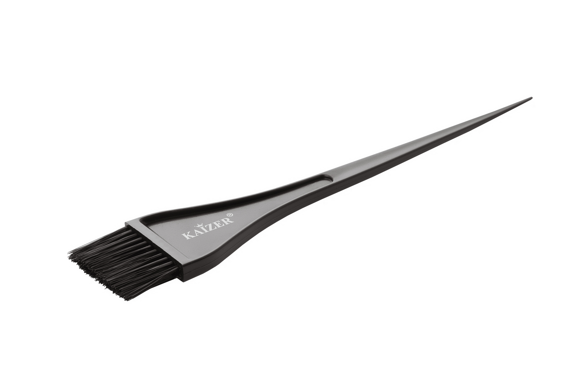 Кисть для окраски волос 214 узкая искуственный ворс 804003