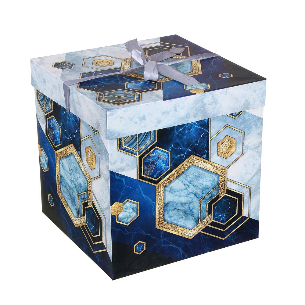 Коробка подарочная,складная 25х25х25см