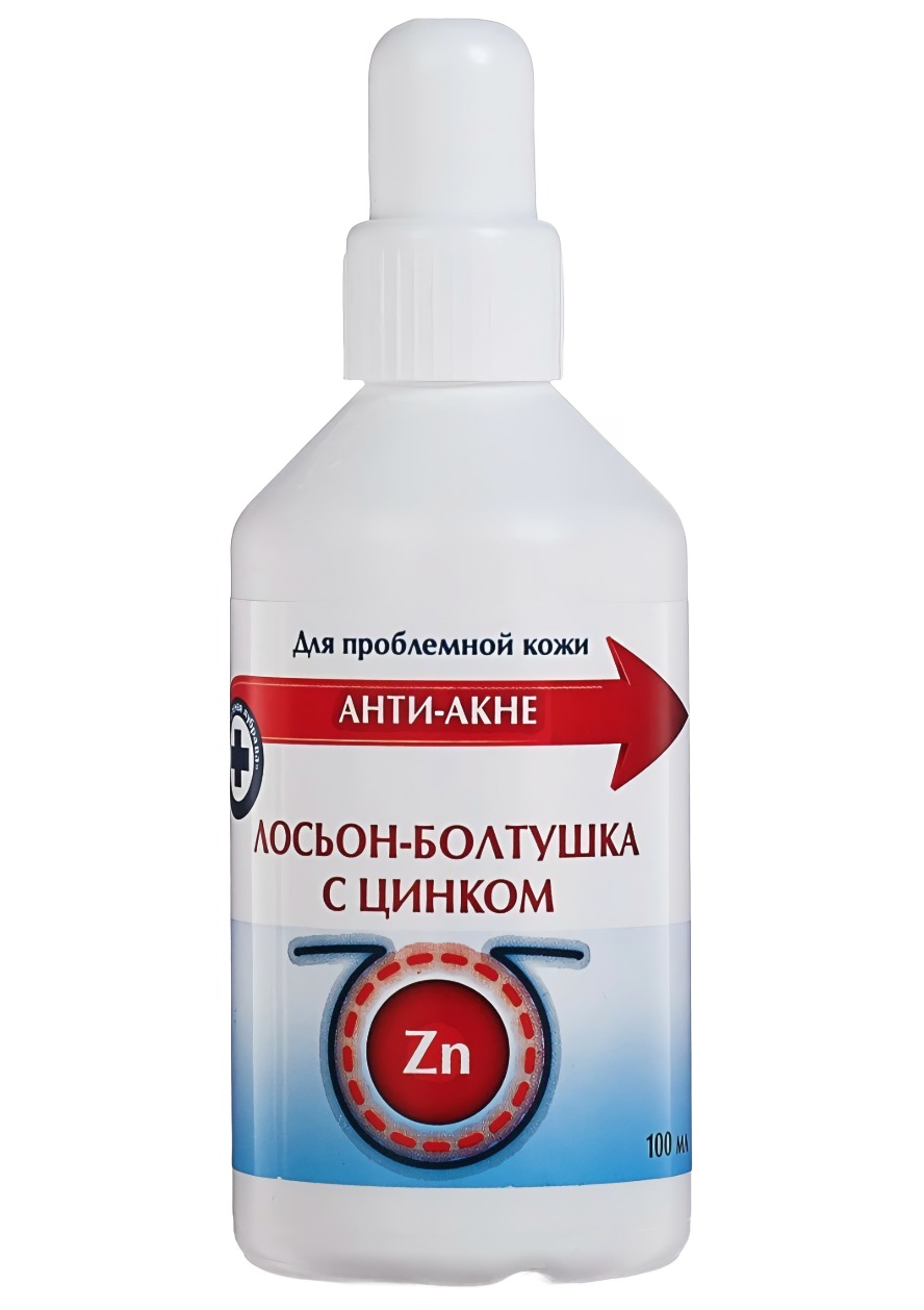 Лосьон-болтушка с цинком Чистая кожа 100мл