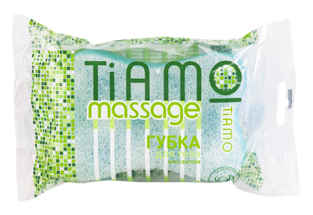 Фея плюс Губка для тела фигурная массажная/Tiamo Massage "Комфорт" поролон+массаж Фея плюс Губка для тела фигурная массажная/Tiamo Massage "Комфорт" поролон+массаж