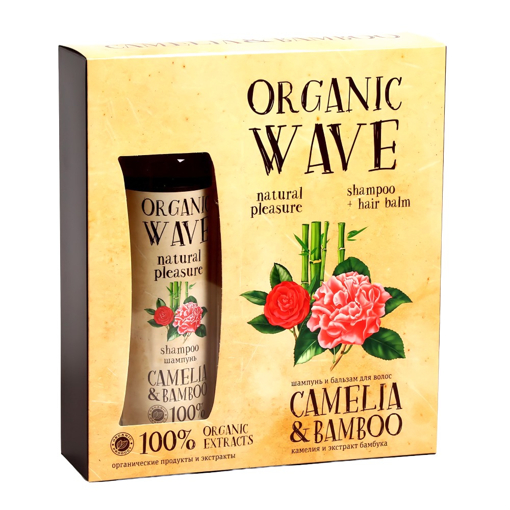 Набор OW "Camelia & Bamboo" камелия и бамбук (Шампунь+ Бальзам для волос) 