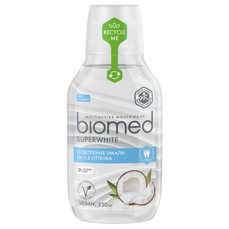 Splat ополаскиватель Biomed Superwhite 250мл
