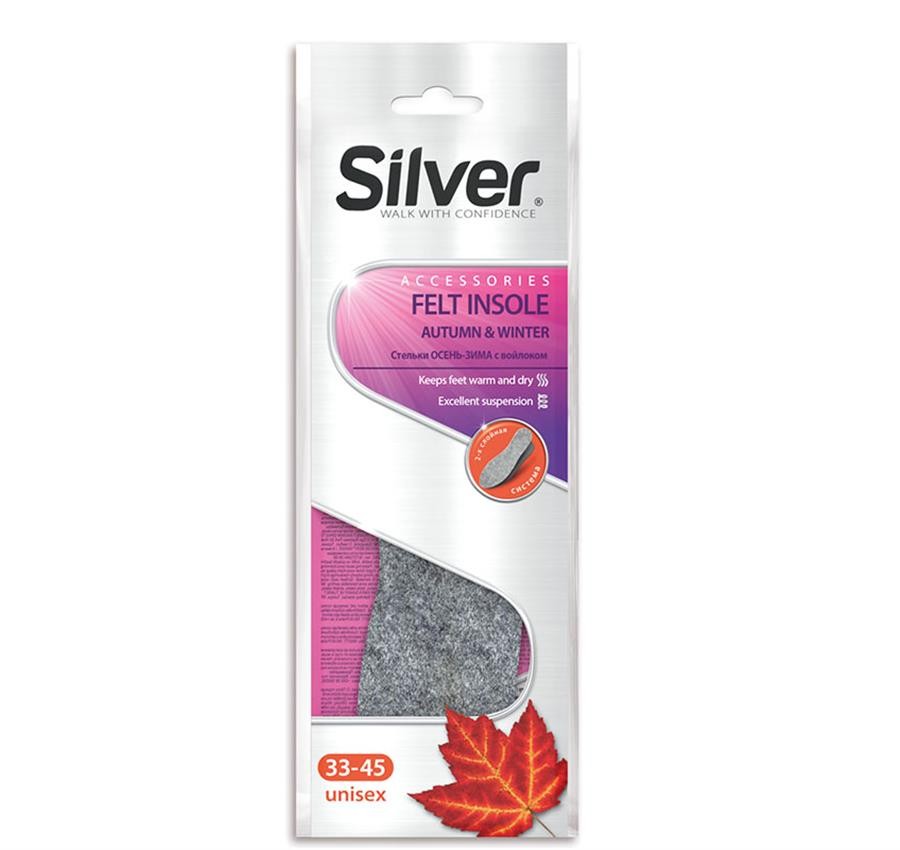 Silver Стельки осень-зима с войлоком TB4012-00