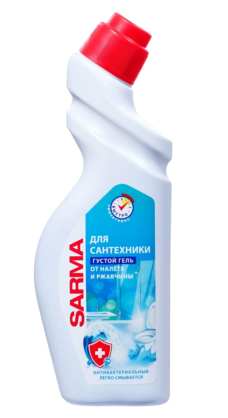 Сарма Антиржавчина гель для сантехники 750мл