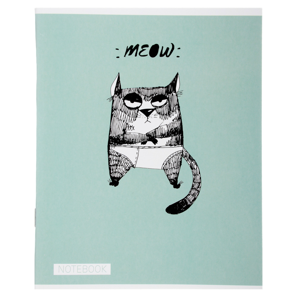 Тетрадь 48 листов в клетку "Микс"