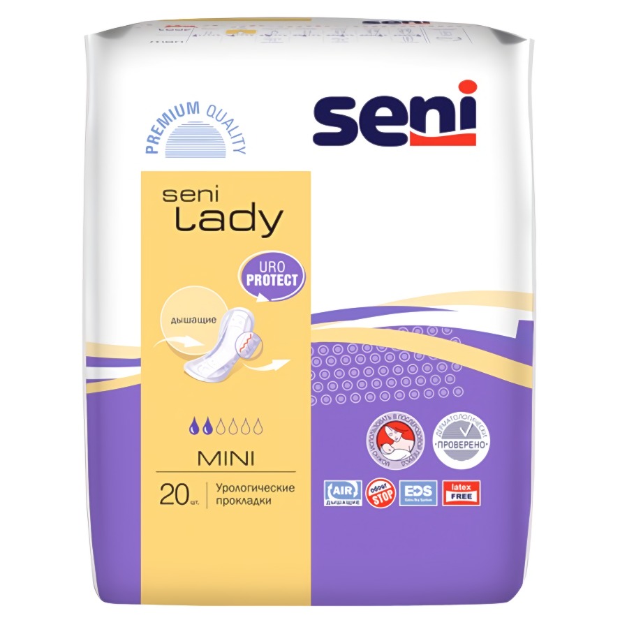 Seni Ledy Прокладки урологические mini 20шт 0403