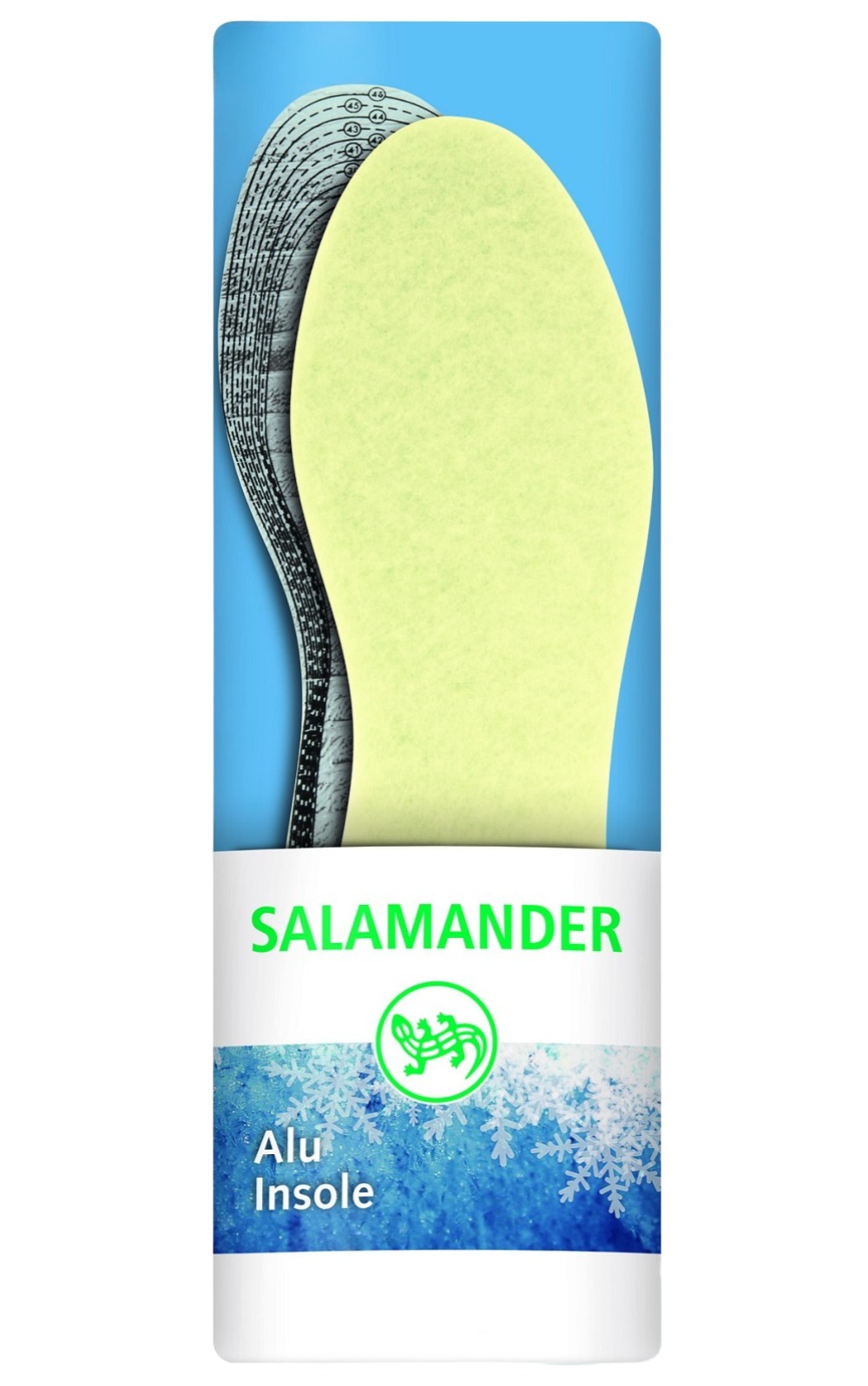 Salamander Стелька Alu Insole с алюминиевой фольгой универсальная
