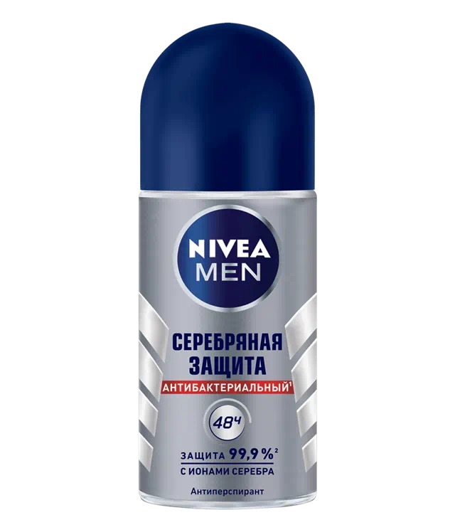 Дезодорант ролик Серебряная защита мужской 50мл 83778