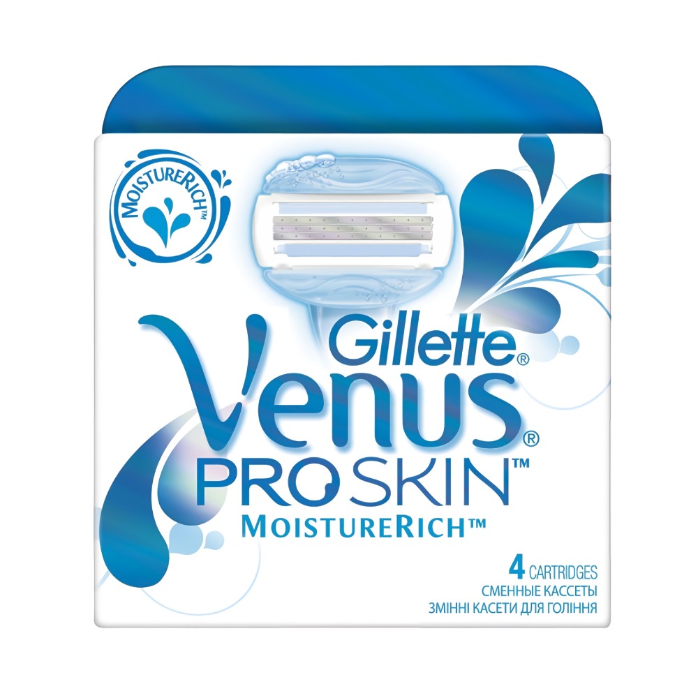 Venus Proskin Moisturerich Кассеты по 4шт Venus Proskin Moisturerich Кассеты по 4шт