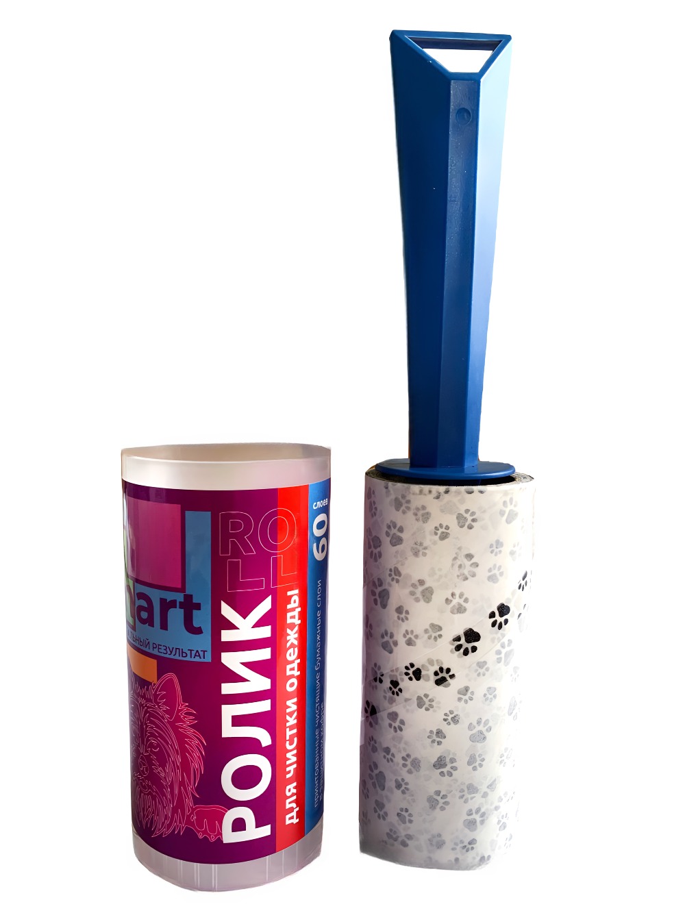 Ролик Smart для чистки одежды ЛАПКИ 60слоев