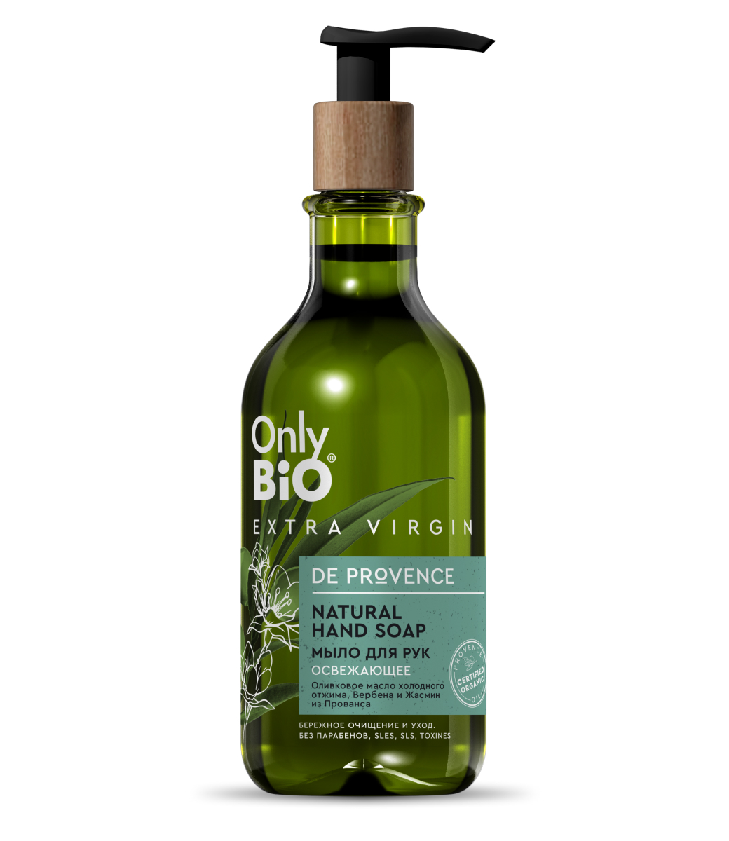 Only Bio Extra Virgin мыло для рук освежающее 350мл