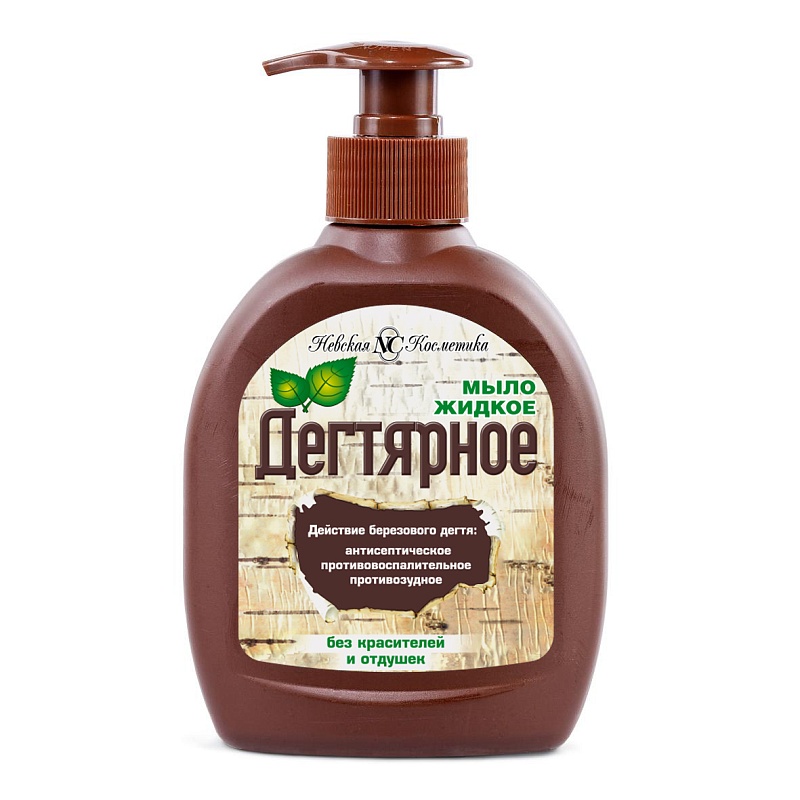 Дегтярное жидкое мыло 300мл 12205