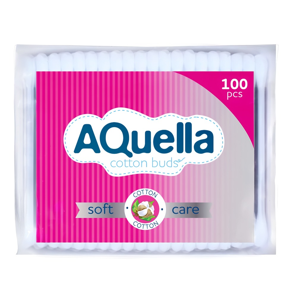 Aquella ватные палочки п/э 100шт