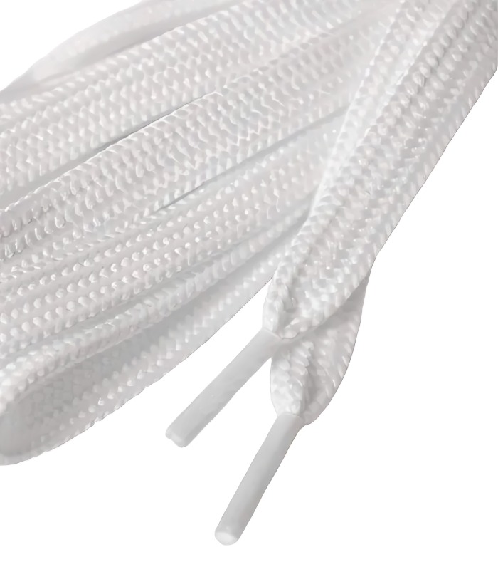 "ДС" Шнурки Regular плоские 70см  (белый)