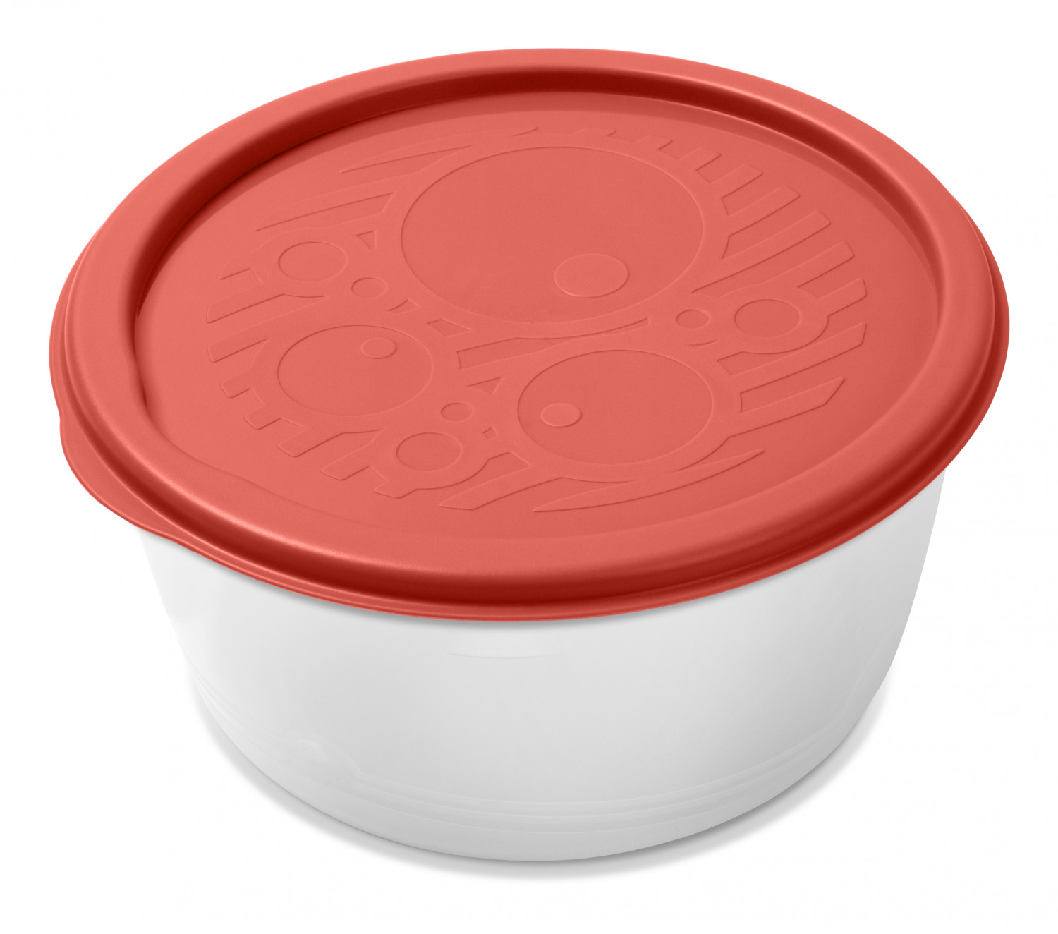 Контейнер круглый низкий многофункциональный №3 0,8л С256