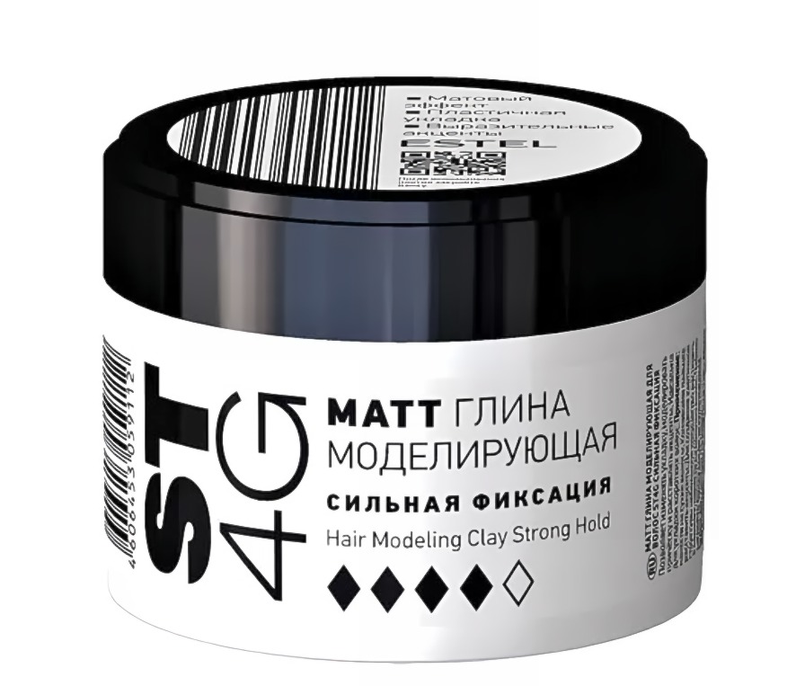 ST Мatt глина моделирующая для волос сильная фиксация 65 мл
