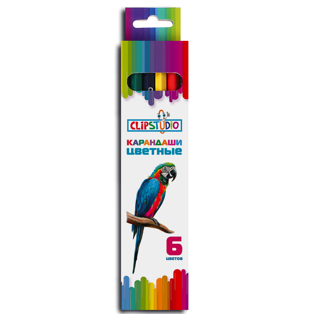 ClipStudio Карандаши 6 цветов 