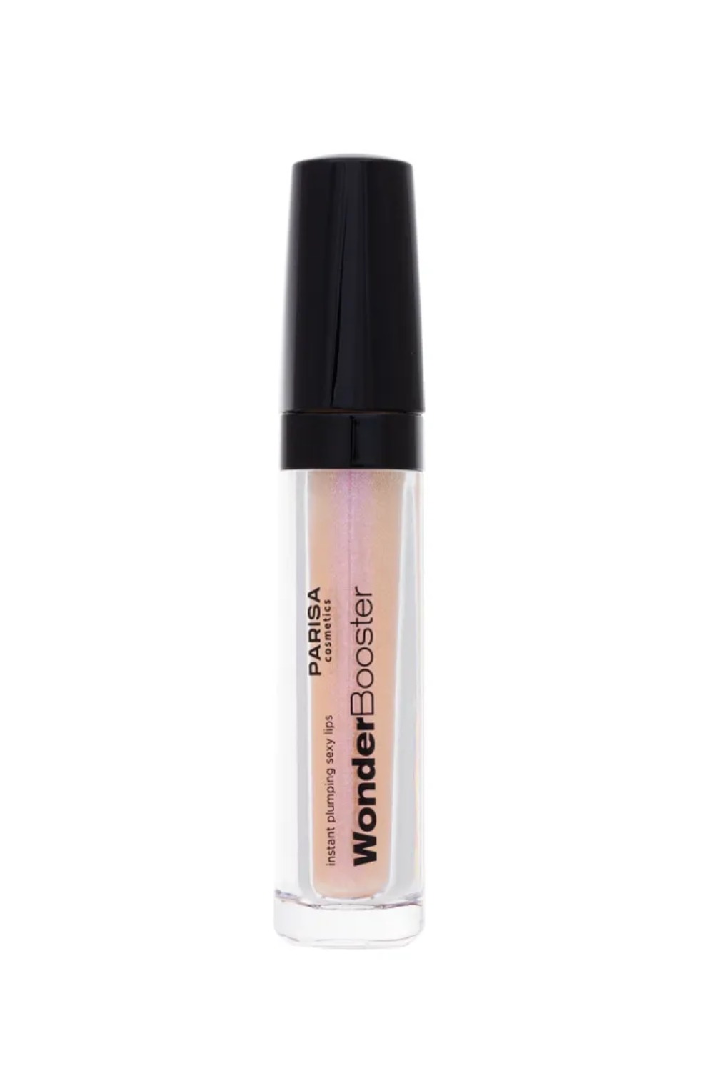 Parisa Блеск для губ WonderBooster с эффектом увеличения  (03, бледно-розовый)