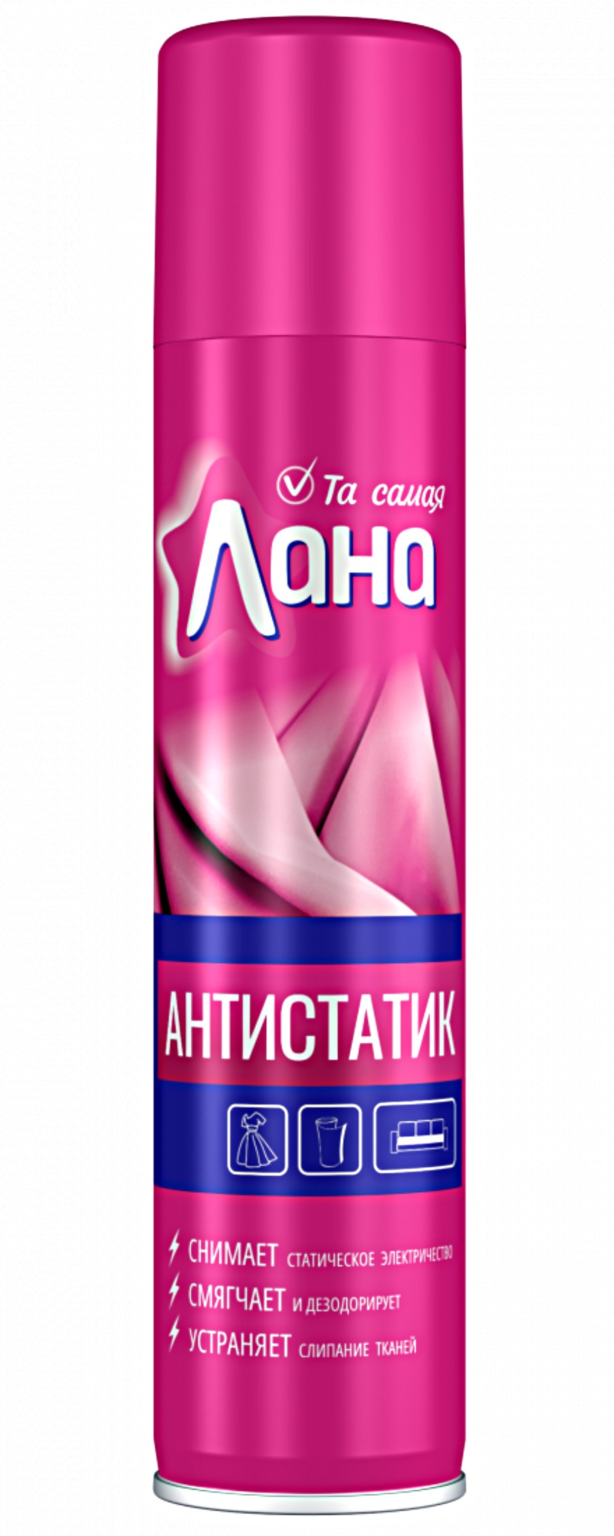 Лана антистатик 120гр/180мл Лана антистатик 120гр/180мл