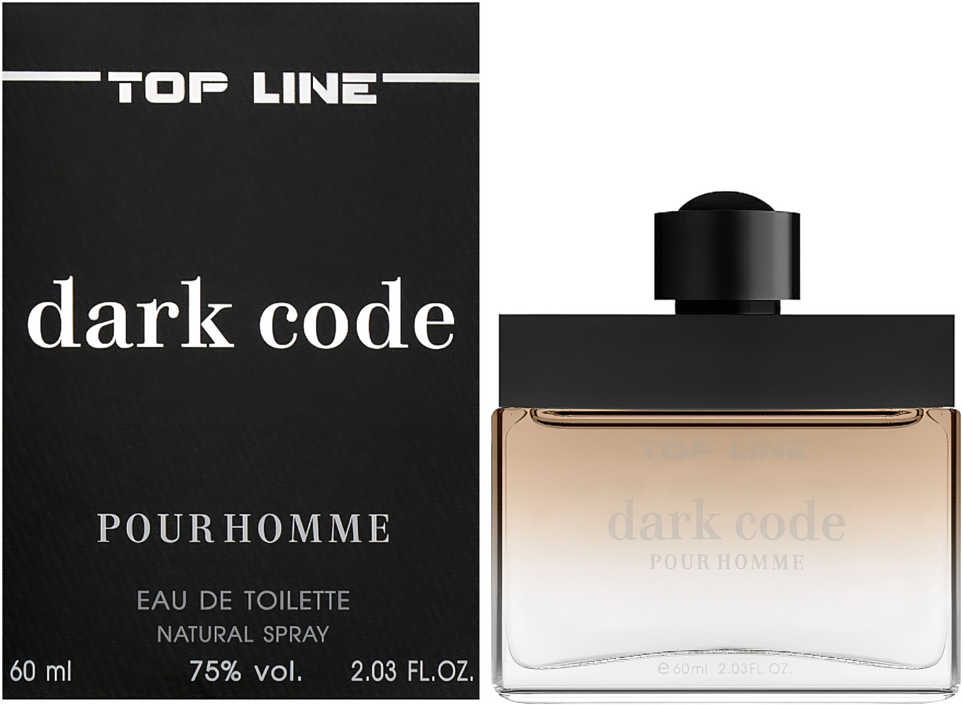 Т.в.Top Line Dark Code 60мл муж