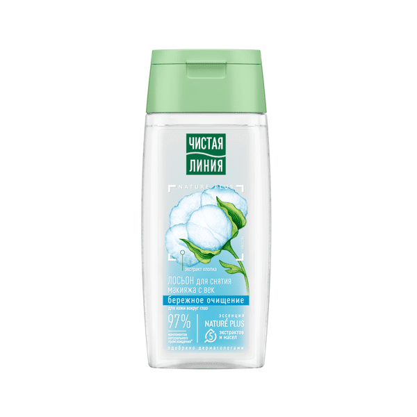 Ч/Л лосьон для снятия макияжа с век 100мл 