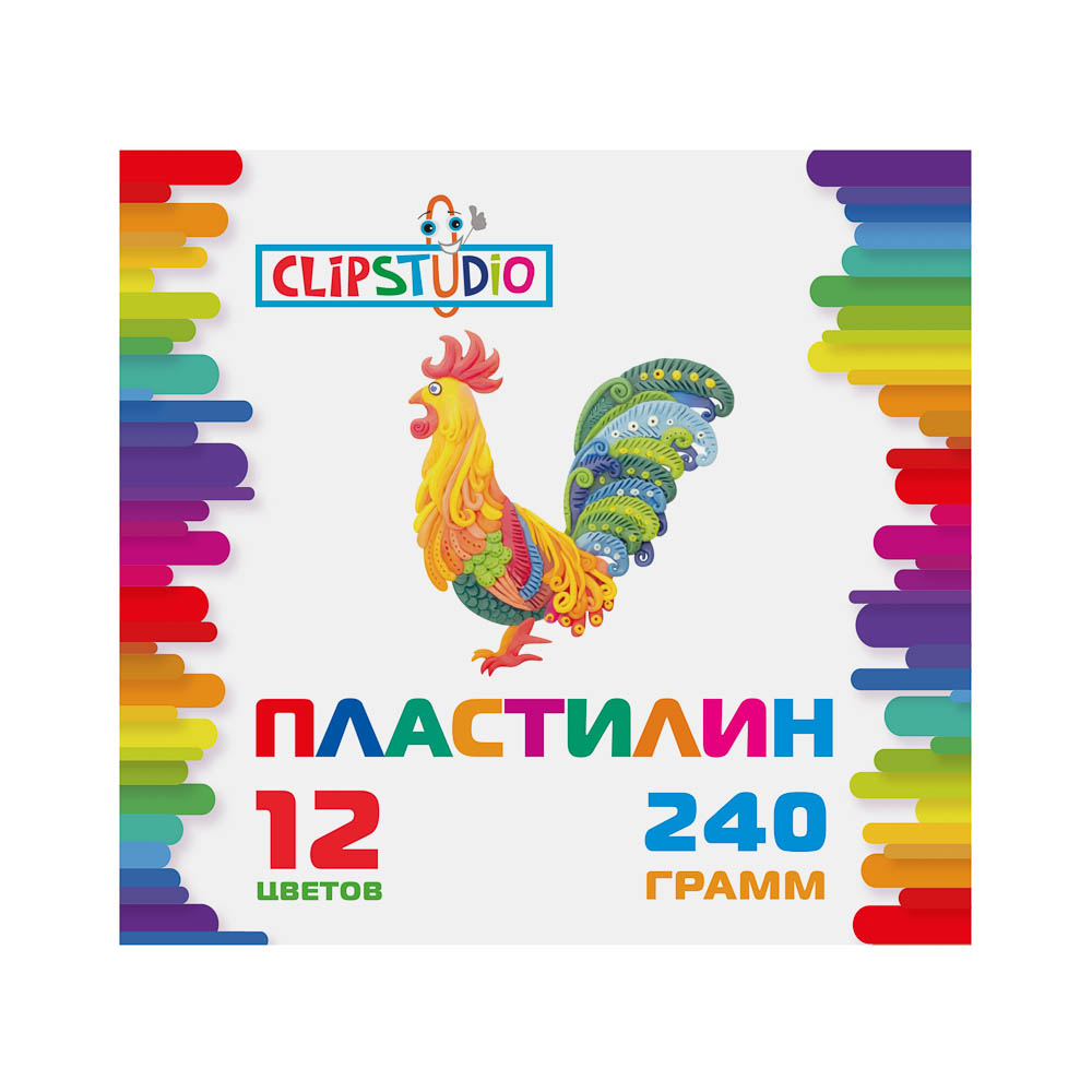 ClipStudio Пластилин 12 цветов 