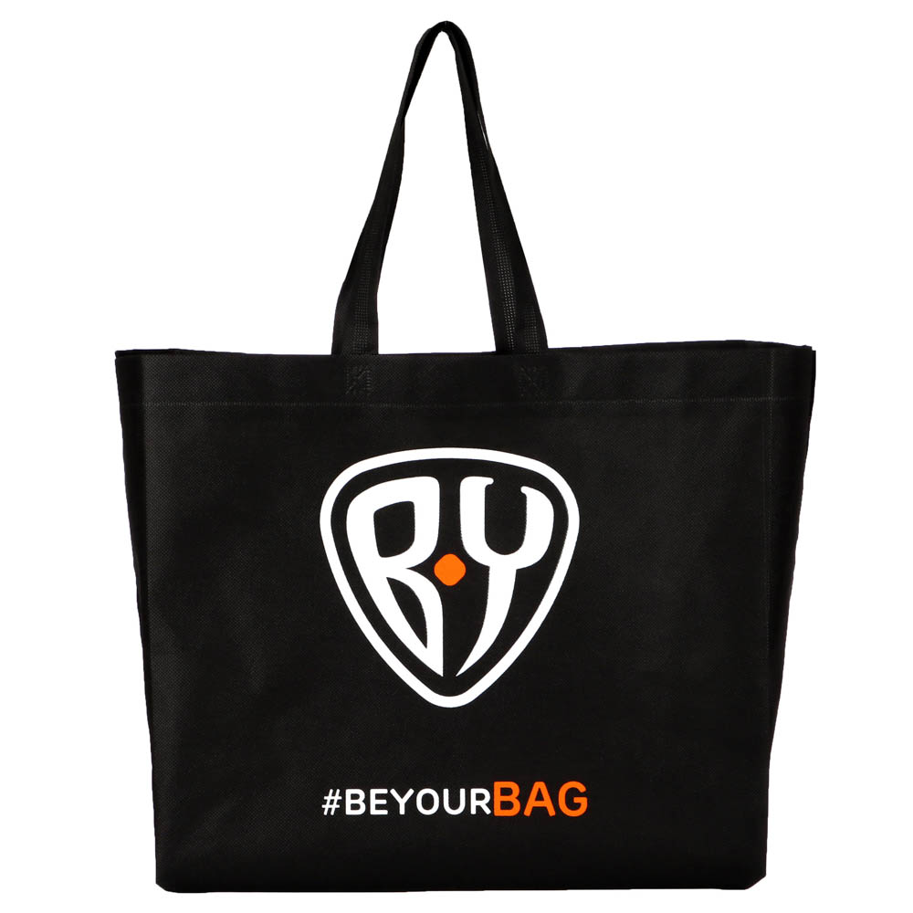 BY Сумка-шоппер спанбонд черный