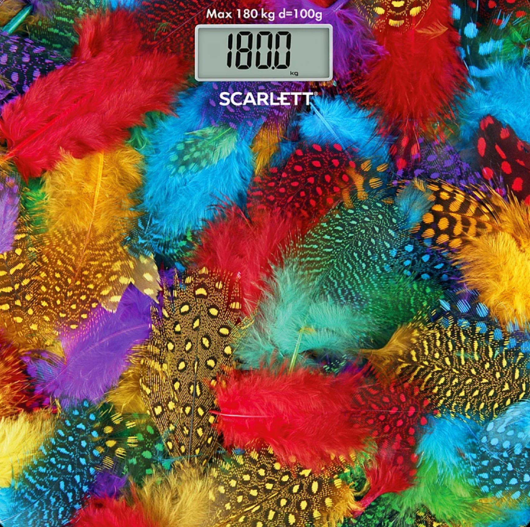 Scarlett Весы напольные перья SC-BS33E033