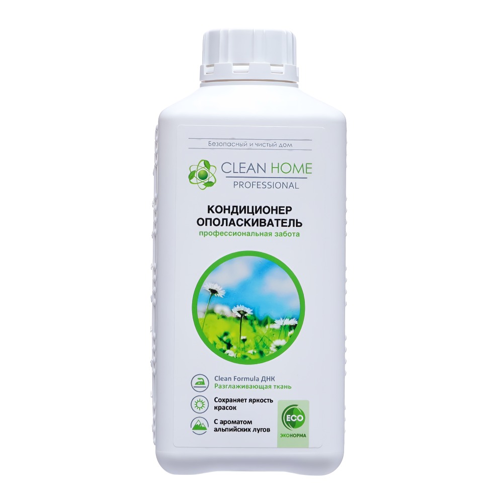 Clean Home кондиционер-ополаскиватель  Альпийские луга 1л Clean Home кондиционер-ополаскиватель  Альпийские луга 1л