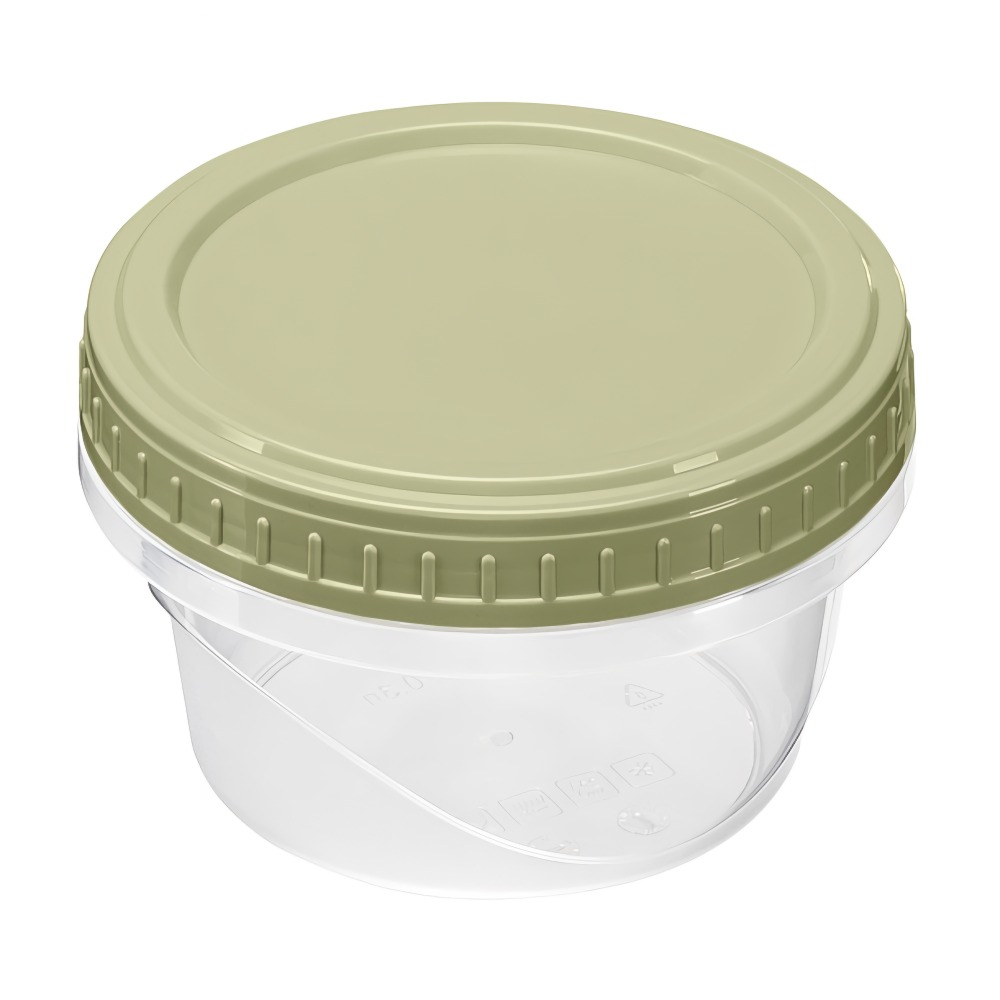 Банка "Танго" с завинчивающейся крышкой с декором 0,3л 433129409