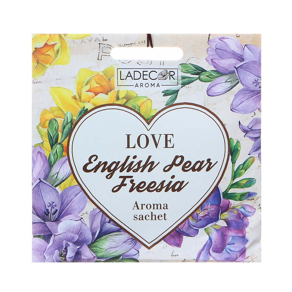 LADECOR Аромасаше с ароматом любви10г 