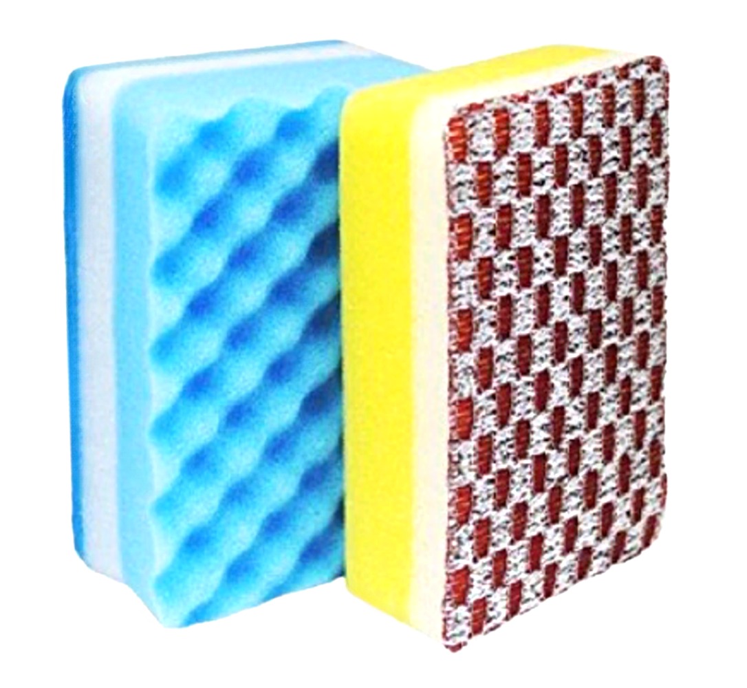 Набор губок универсальных 2шт 11х7х3см 45517