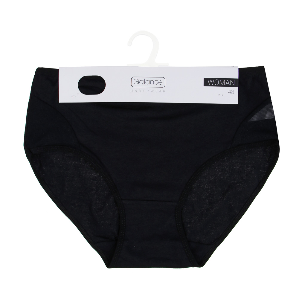 GALANTE Трусы женские макси с декором 48-56 2 цвета НБ23-02